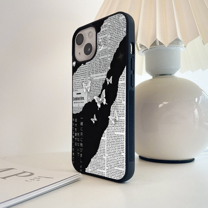 Silent Moon Flight Glass Case