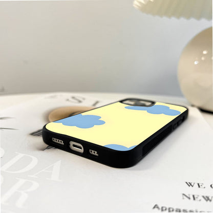 Soft Blue Skies Glass Case