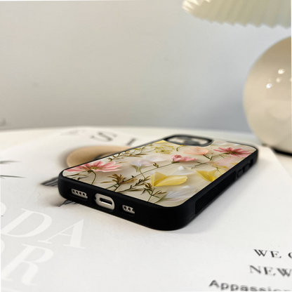 Whispering Petal Harmony Glass Case