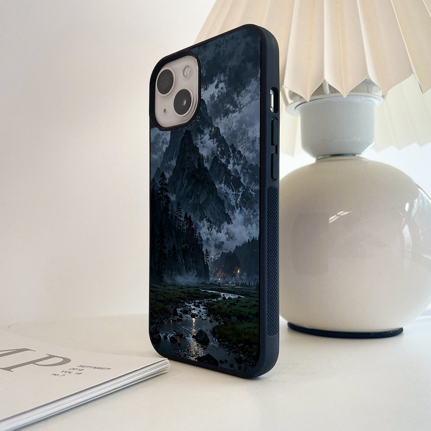 Midnight Peak Majesty Glass Case