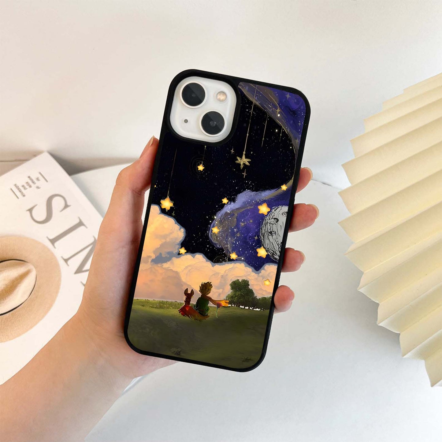 Starry Night Companions Glass Case