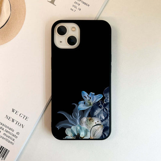 Moonlit Bloom Florals Glass Case