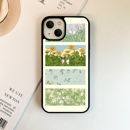 Nature Cut Style Glass Case