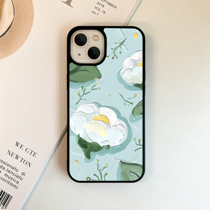 Mellow Floral Breeze Glass Case