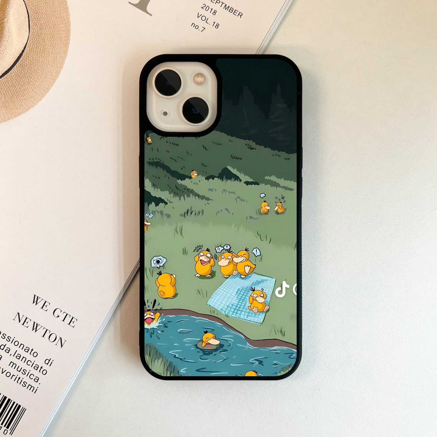 Dizzy Duck Day Glass Case