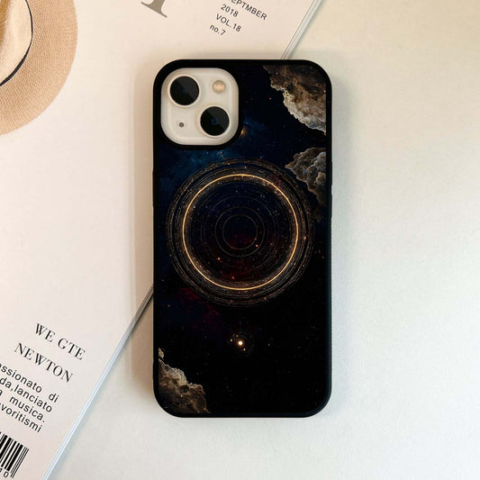 Orbital Radiance Rings Glass Case