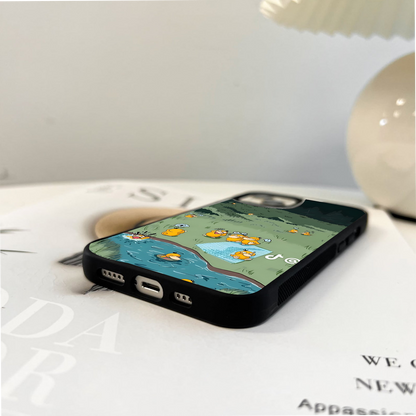 Dizzy Duck Day Glass Case