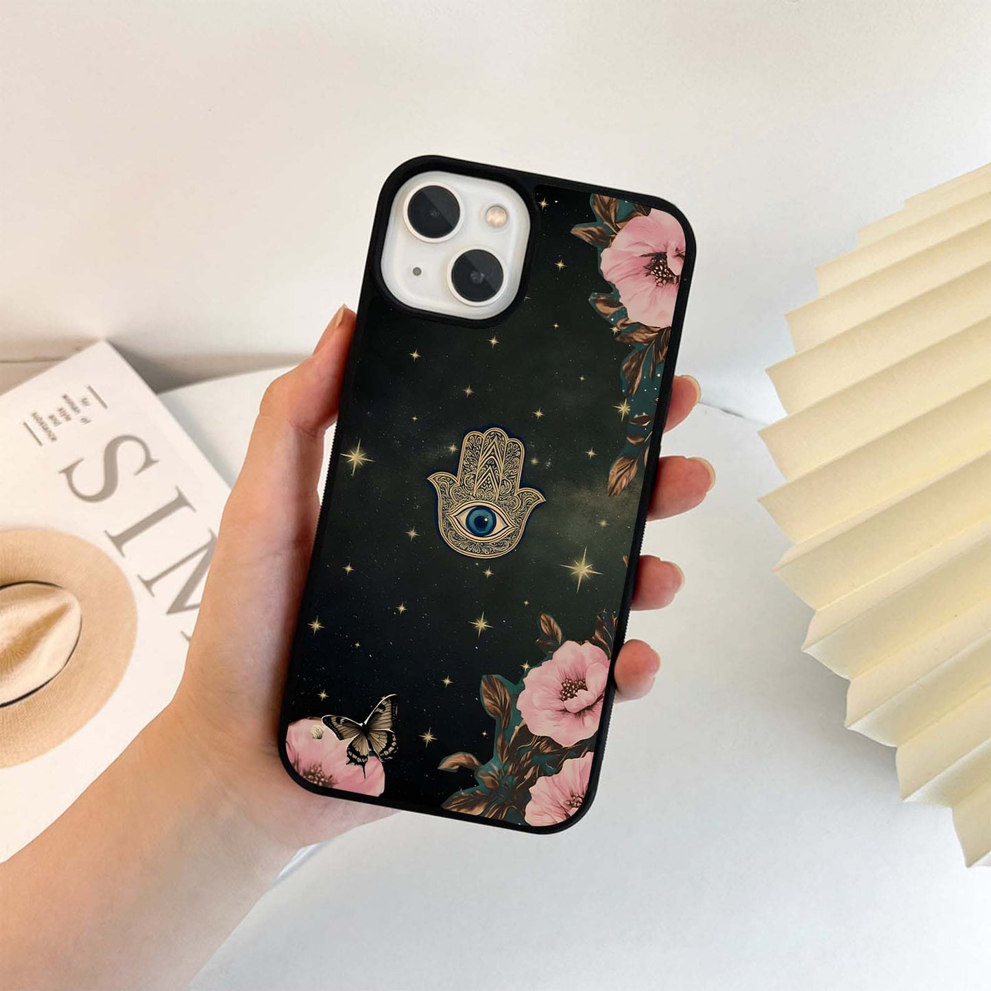 Mystic Bloom Protection Glass Case