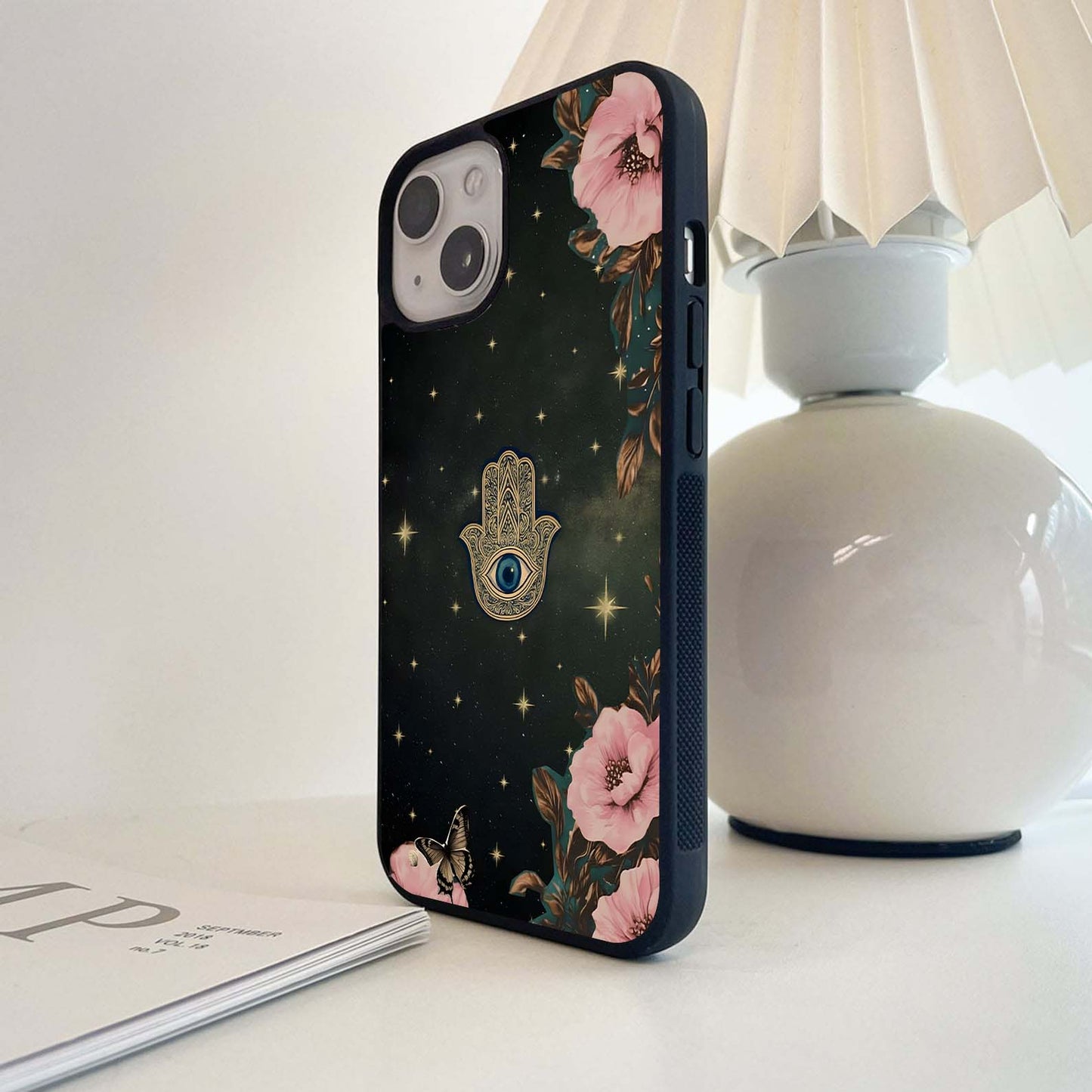 Mystic Bloom Protection Glass Case