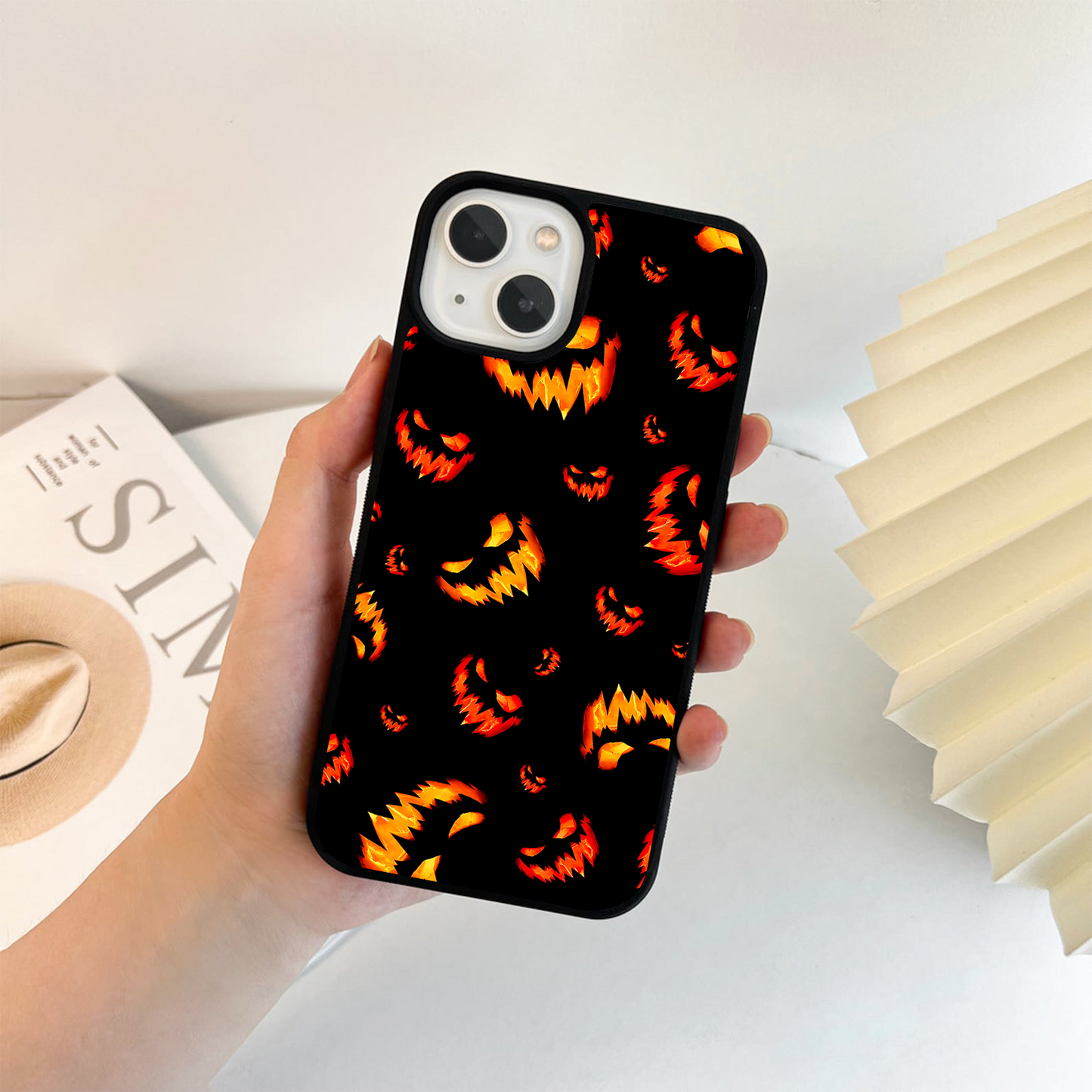 Sinister Flame Glow Glass Case