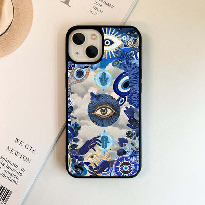 Mystic Blue Vision Glass Case