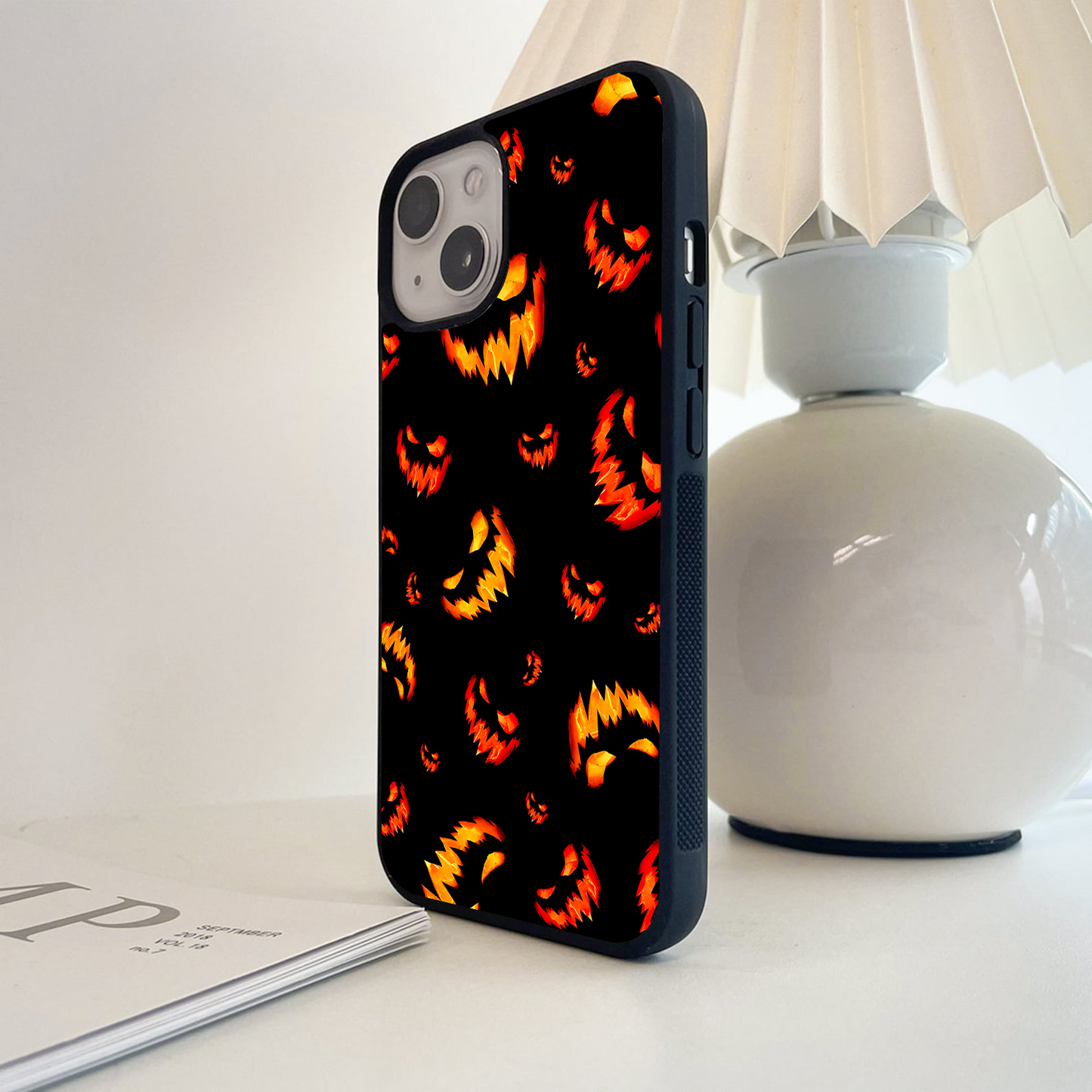 Sinister Flame Glow Glass Case