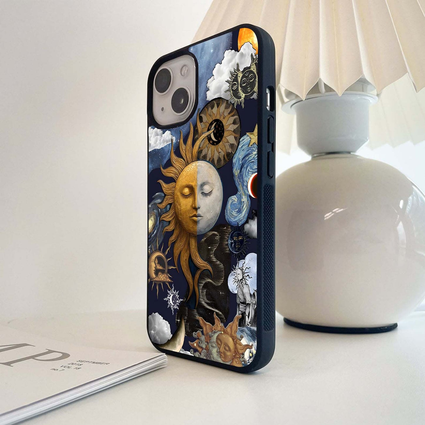 Sun and Moonlight Glass Case