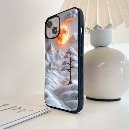 Moonlit Zen Valley Glass Case