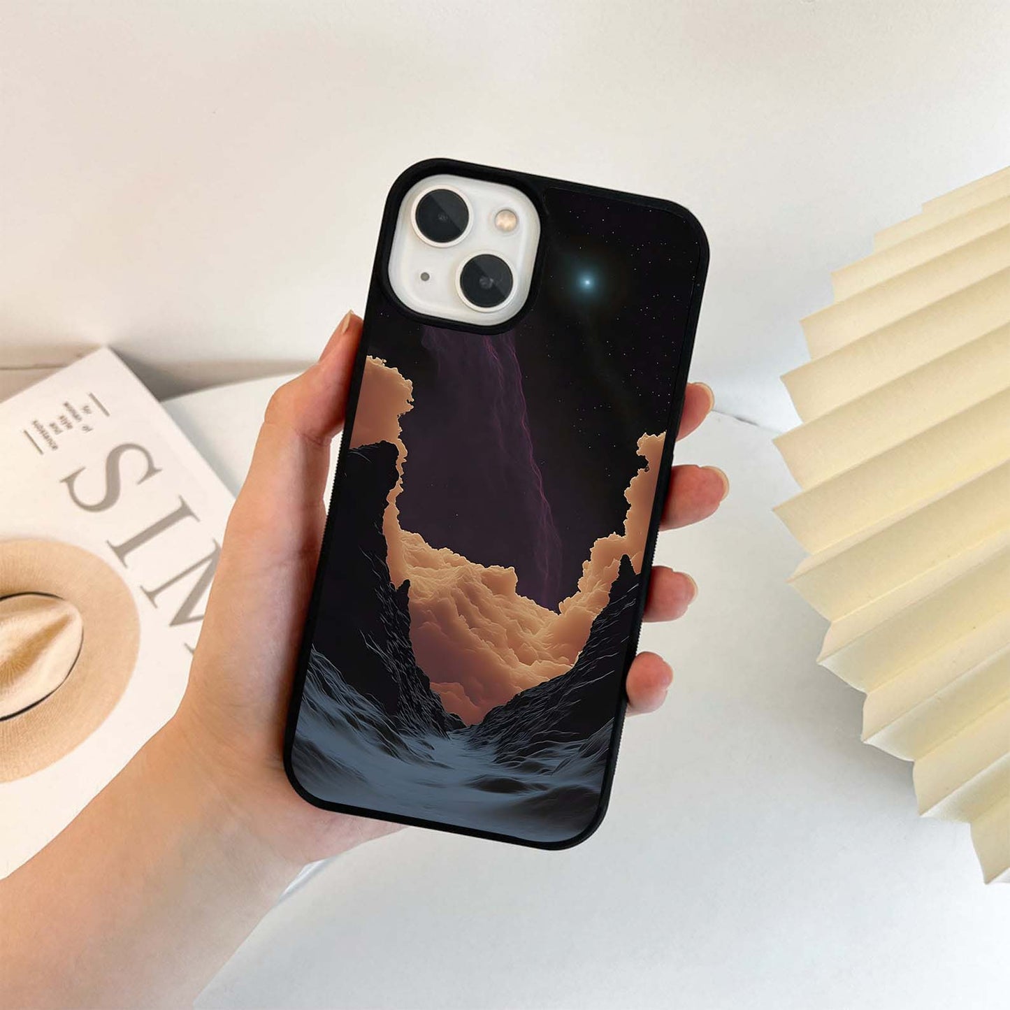 Mystic Cosmic Canyon Glass Case