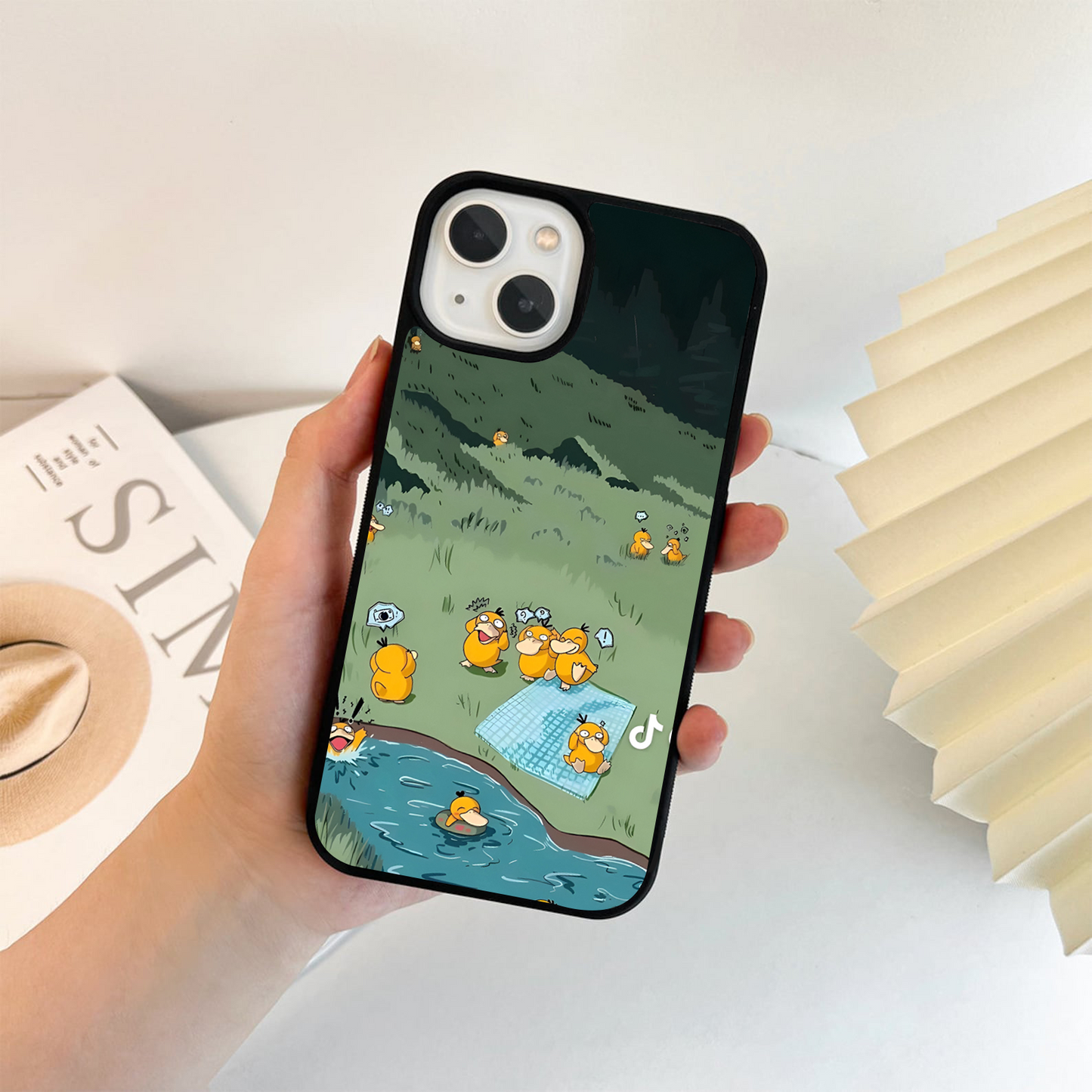 Dizzy Duck Day Glass Case