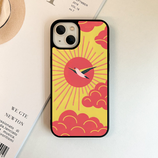 Radiance Above Clouds Glass Case