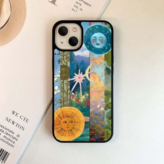 Sun Moon Symphony Glass Case