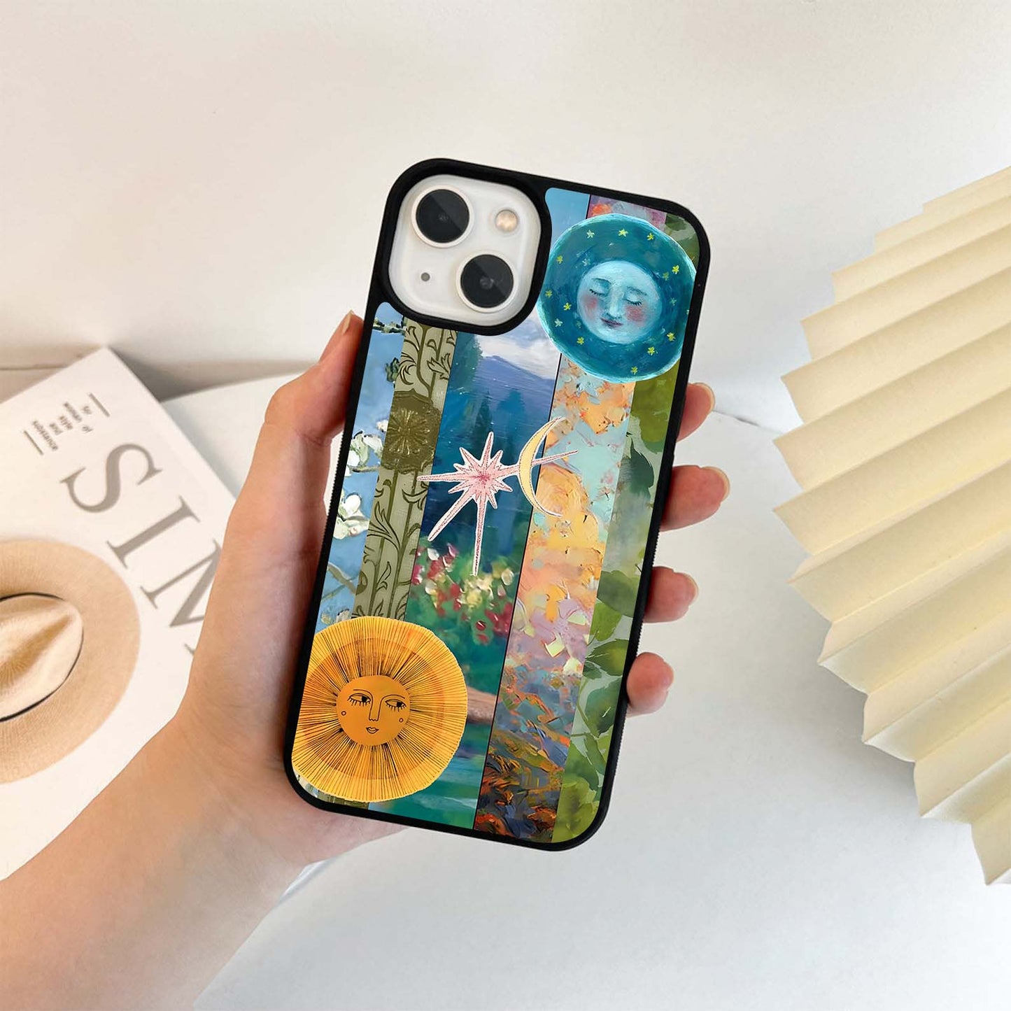 Sun Moon Symphony Glass Case