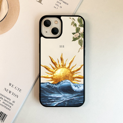 Solar Wave Bloom Glass Case