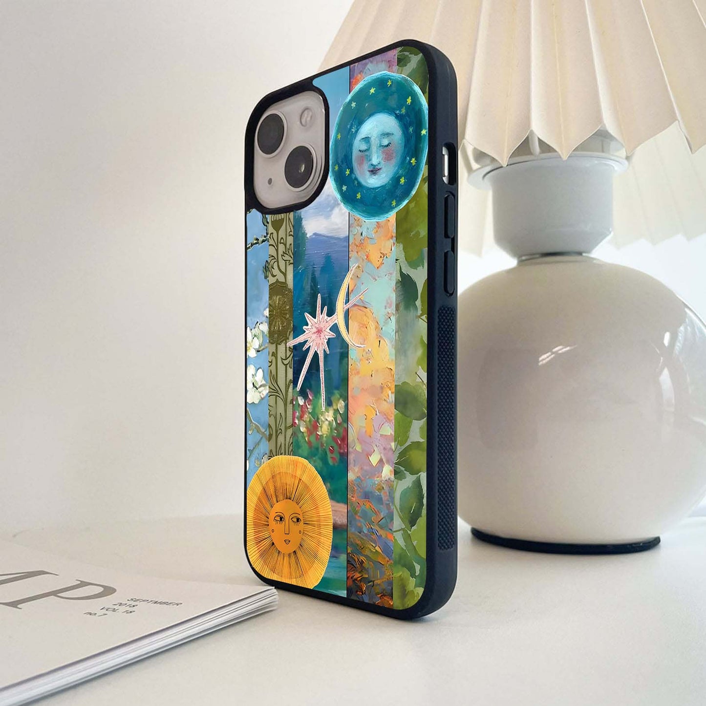 Sun Moon Symphony Glass Case
