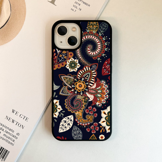 Royal Folklore Design Glass Case