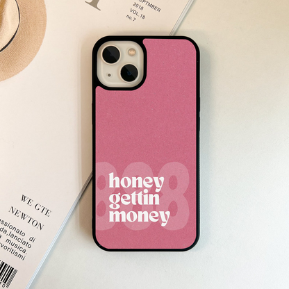 Honey Gettin Money Quotes Glass Case