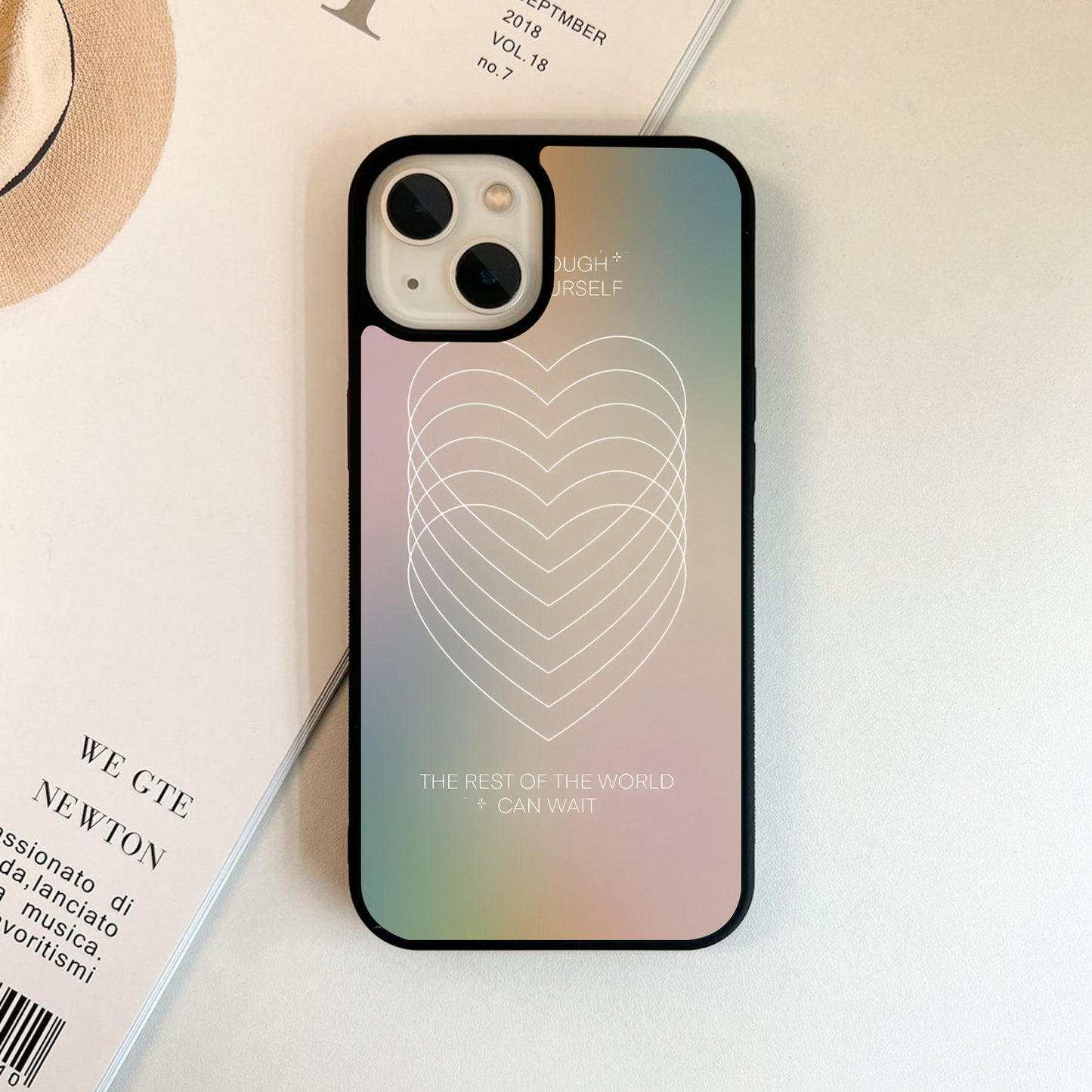 Heart Feels Whole Glass Case