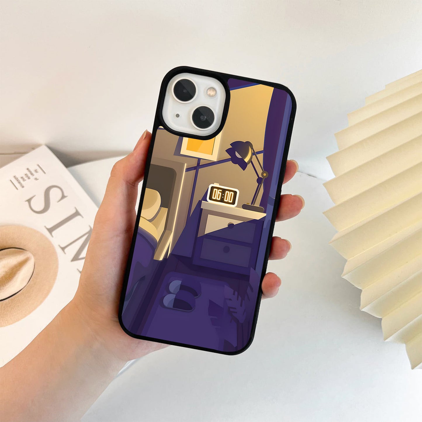 Glow Alone Meditate Glass Case