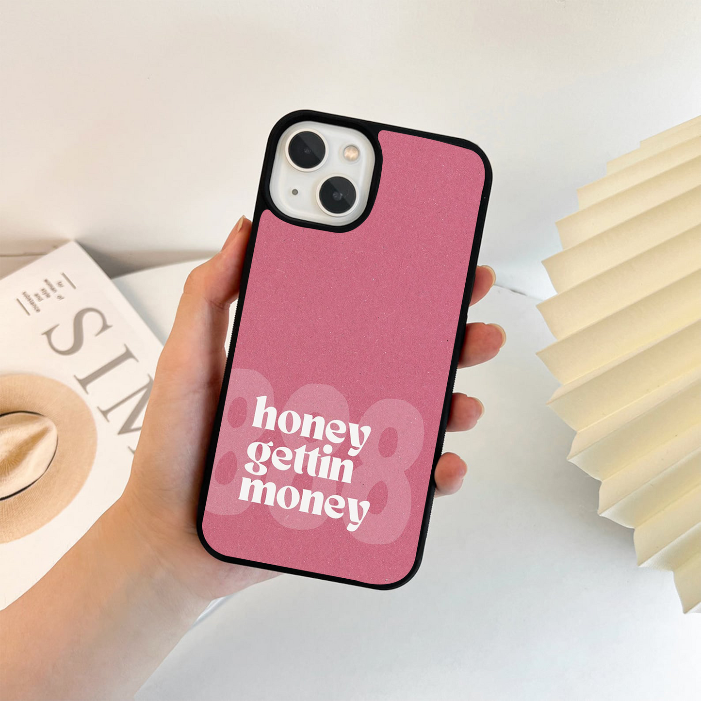 Honey Gettin Money Quotes Glass Case