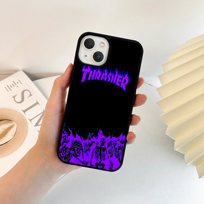 Neon Flame Riot Glass Case