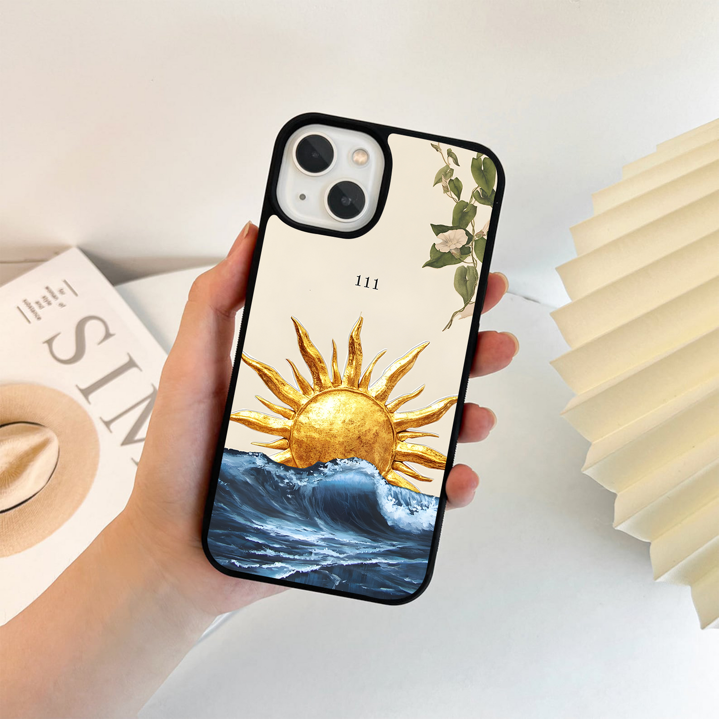 Solar Wave Bloom Glass Case