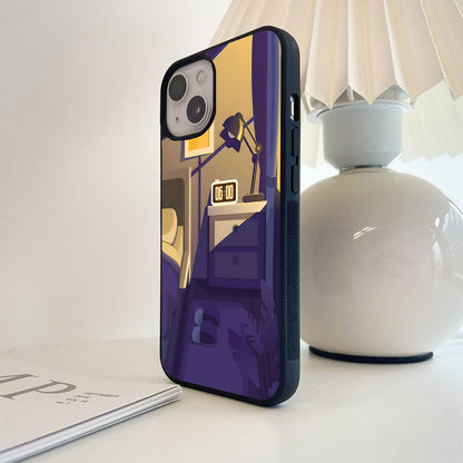 Glow Alone Meditate Glass Case