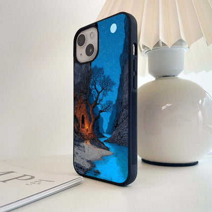 Mystic Moon Path Glass Case