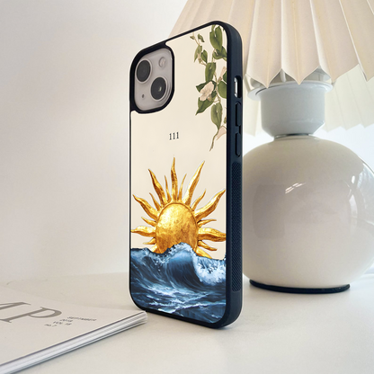 Solar Wave Bloom Glass Case