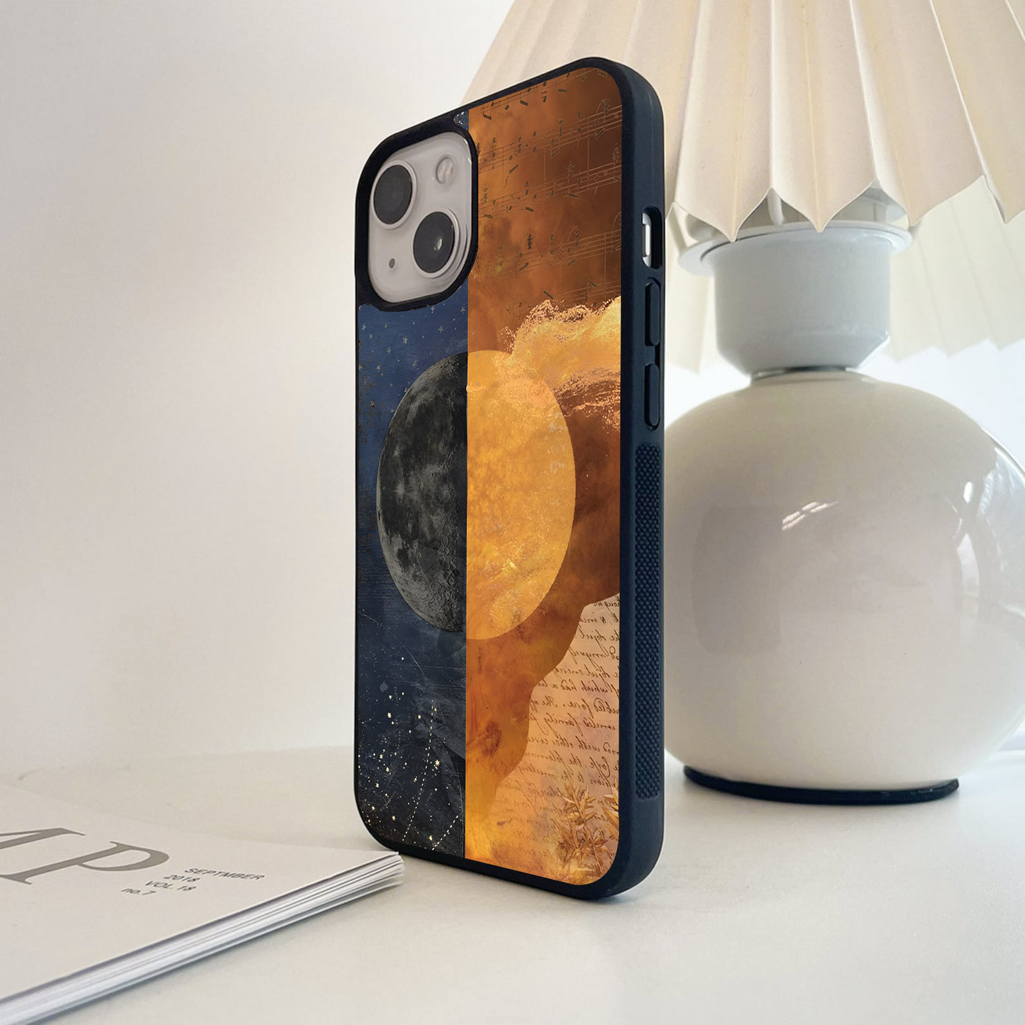 Day Night Melody Glass Case