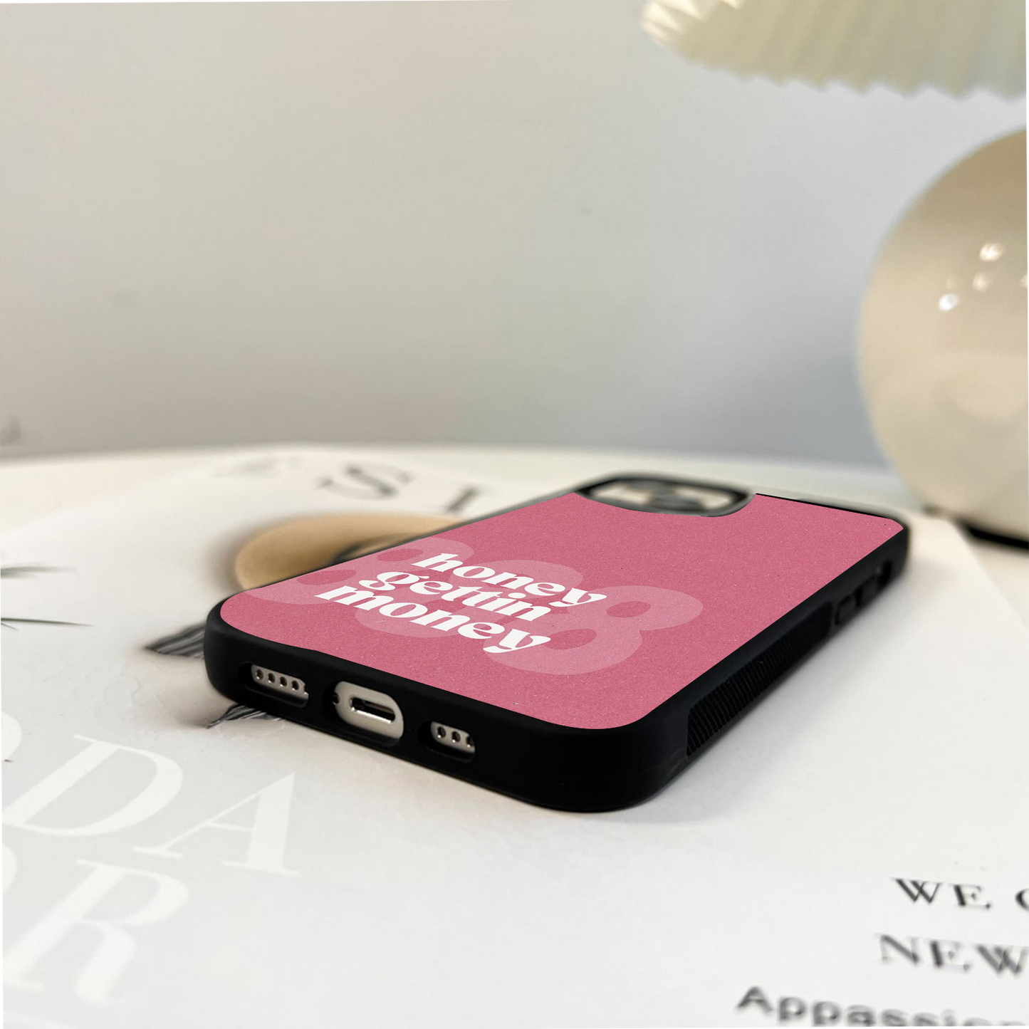 Honey Gettin Money Quotes Glass Case