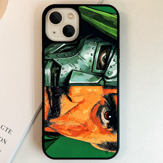 Doctor Doom Split Face Glass Case