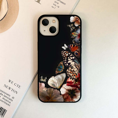 Butterfly Bloom Dance Glass Case