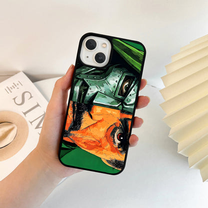 Doctor Doom Split Face Glass Case