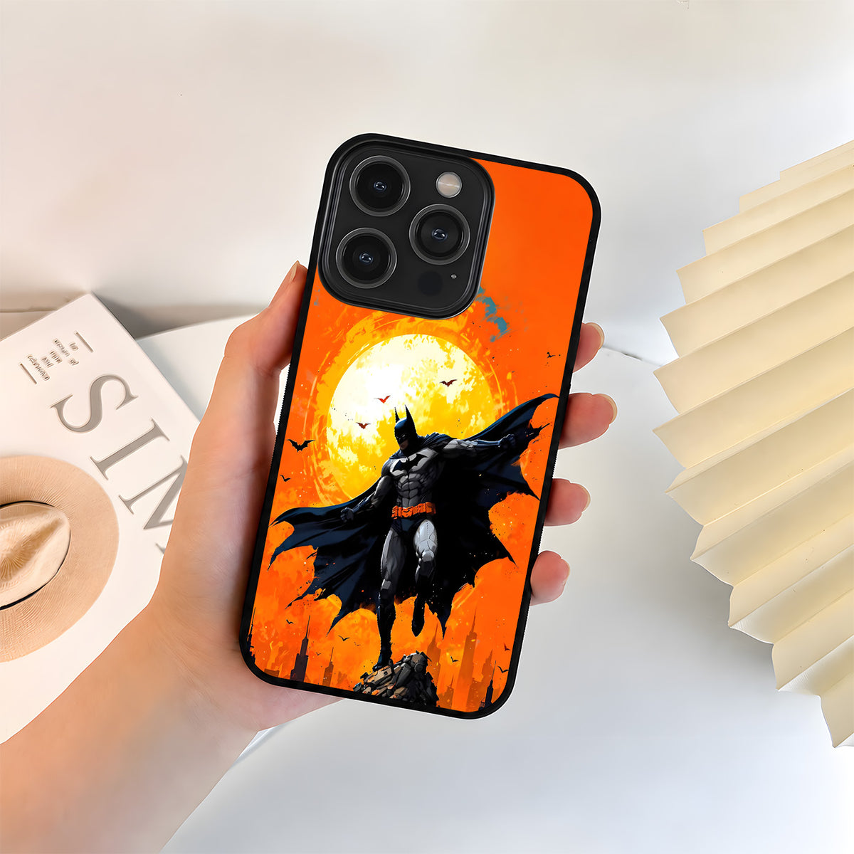 Batman Fire Knight Glass Case