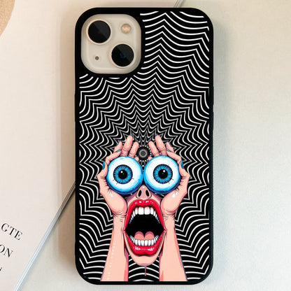 Hypnotic Eye Scream Glass Case