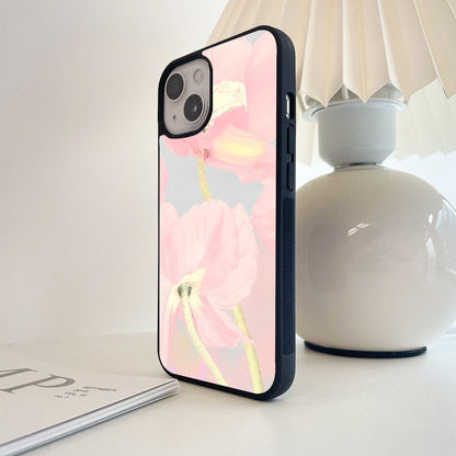 Blush Bloom Whisper Glass Case