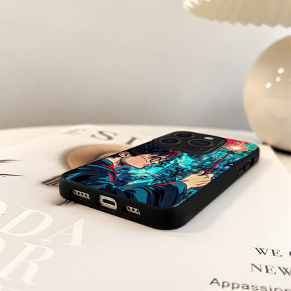 Harry Potter Neon Magic Glass Case