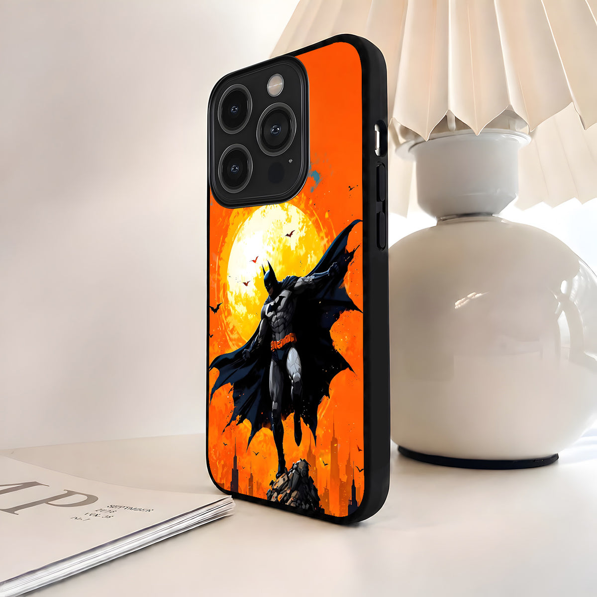 Batman Fire Knight Glass Case