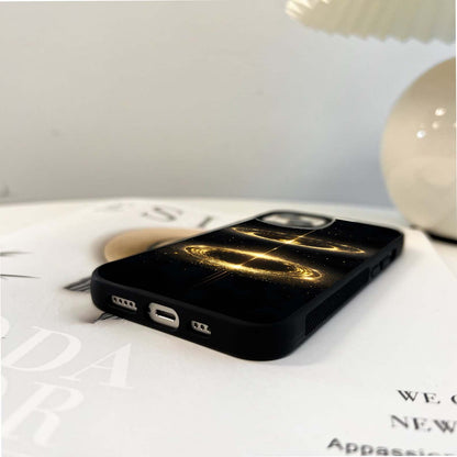 Glitter & Gold Glass Case