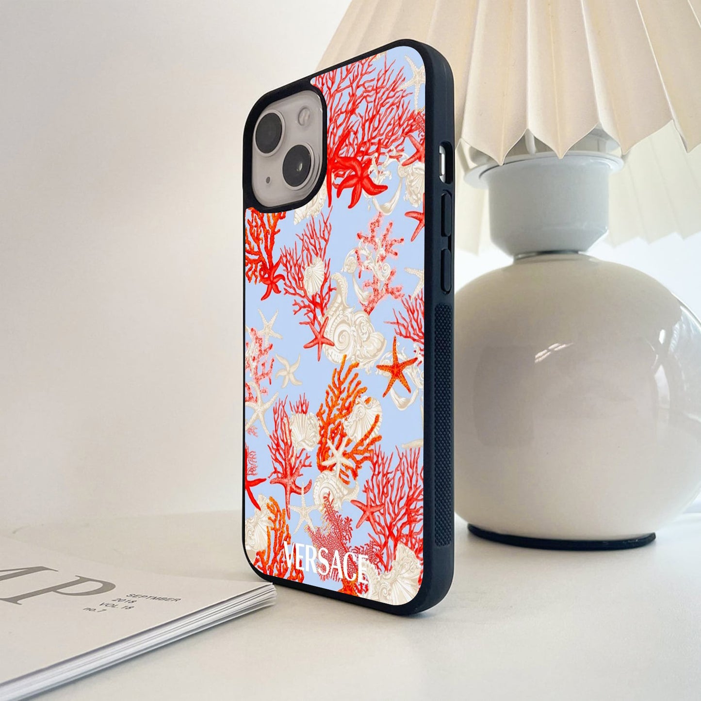 Coral Reef Paradise Glass Case