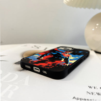 Superman Dark City Hero Glass Case