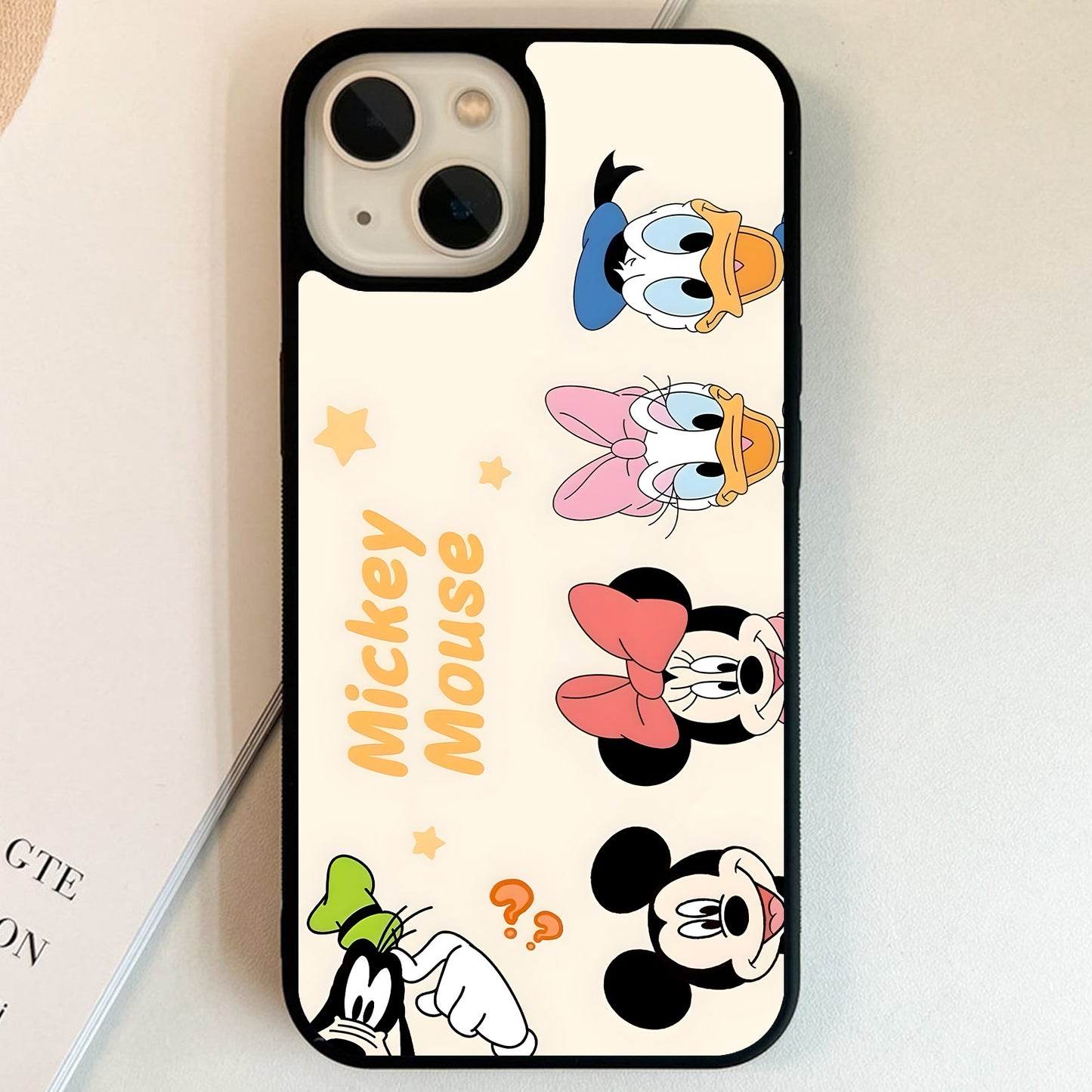 Mickey Friends Forever Glass Case