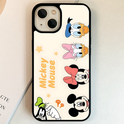 Mickey Friends Forever Glass Case